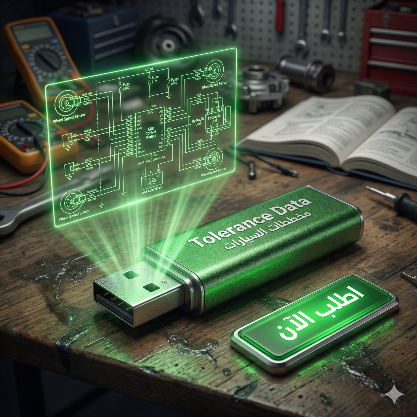 برنامج Tolerance Data (مفعّل بالكامل)